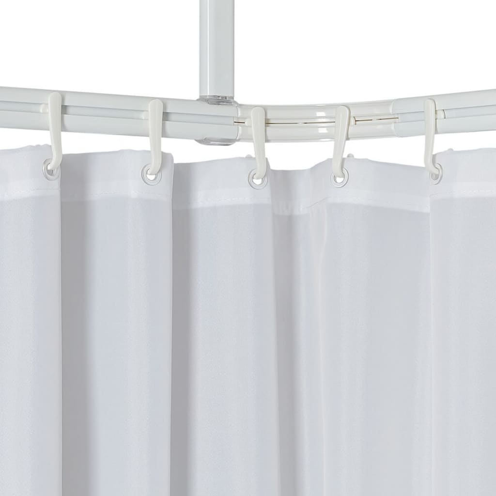 Sealskin Easy-Roll fehér zuhanyfüggönysínszett
