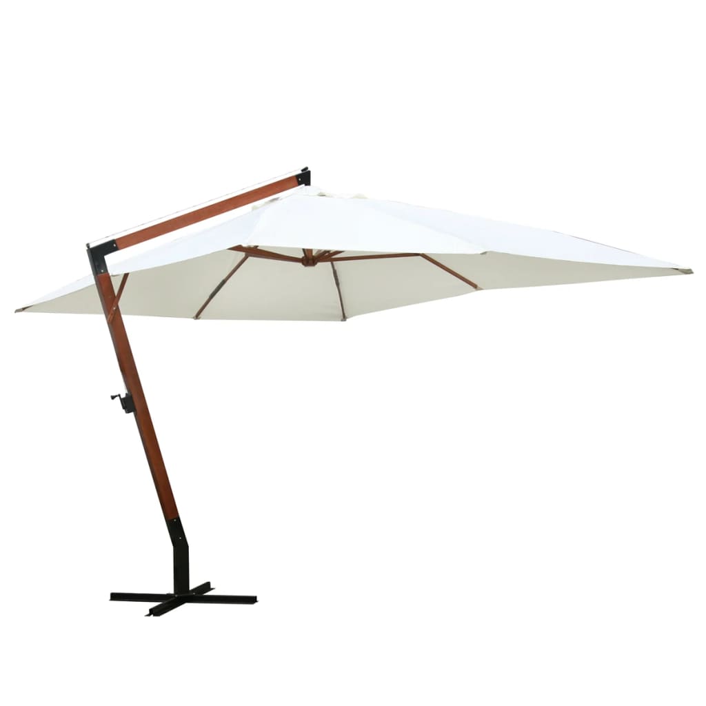 vidaXL fehér napernyő 300 x 400 cm