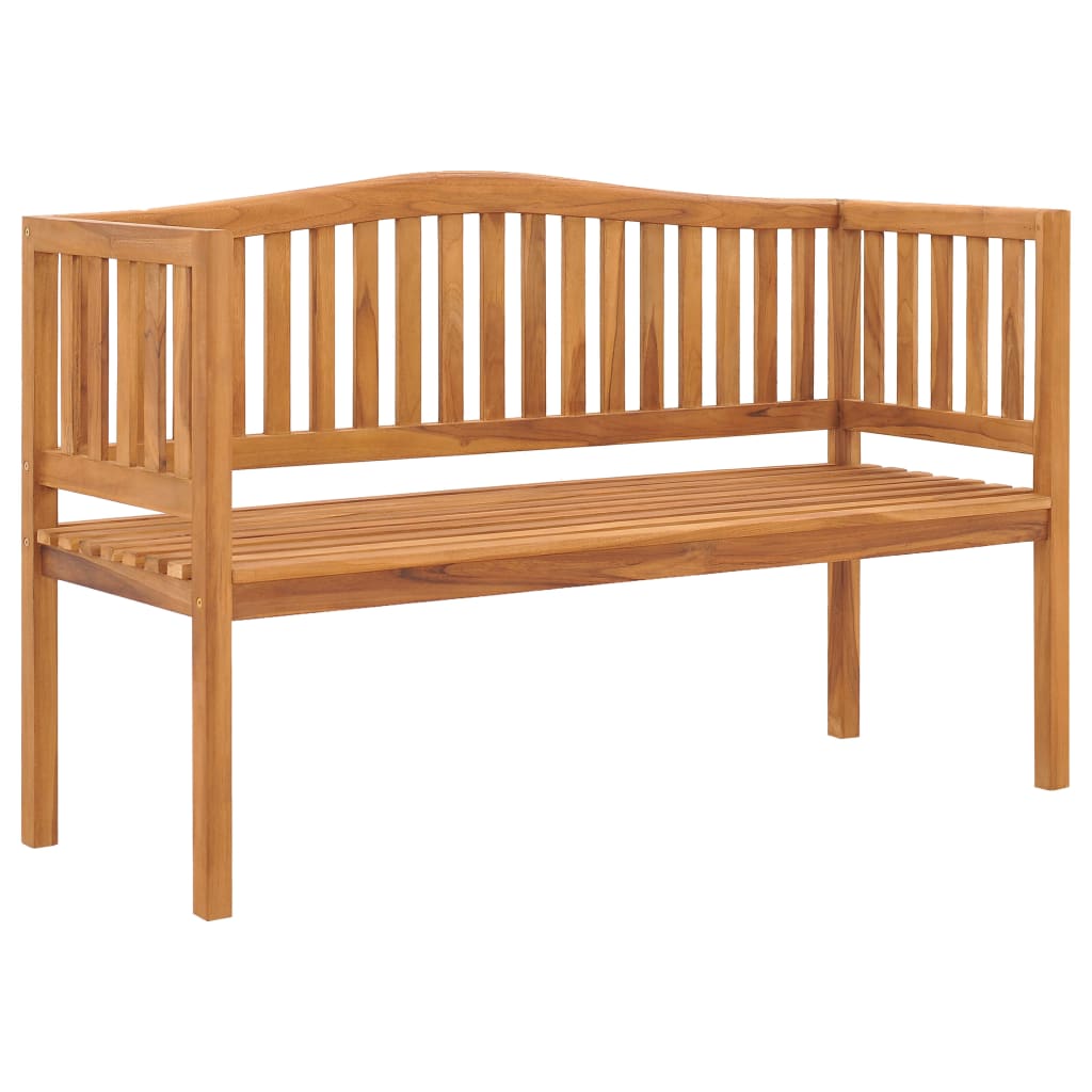 vidaXL tömör tíkfa kerti pad 150 cm