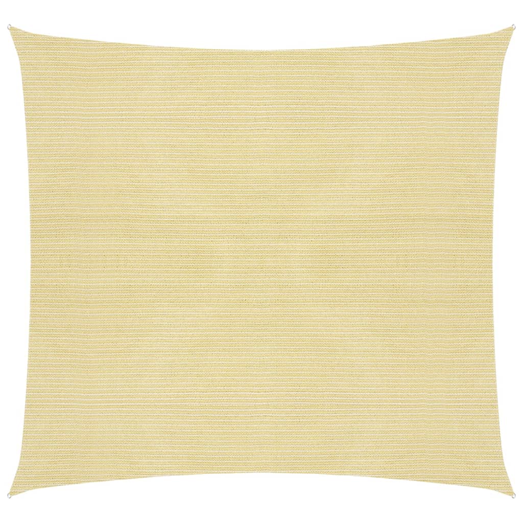 vidaXL bézs HDPE napvitorla 160 g/m² 4,5 x 4,5m