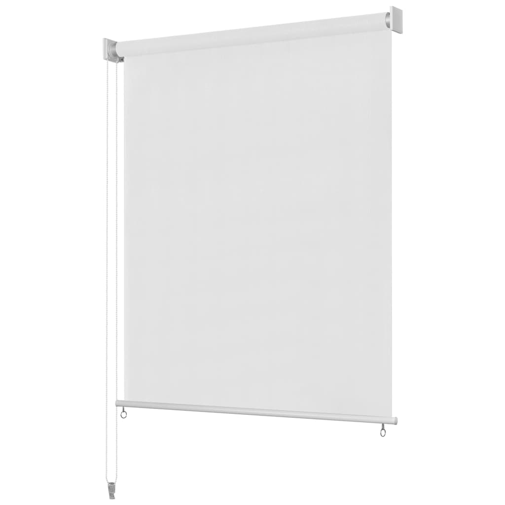 vidaXL fehér kültéri HDPE roló 80 x 230 cm