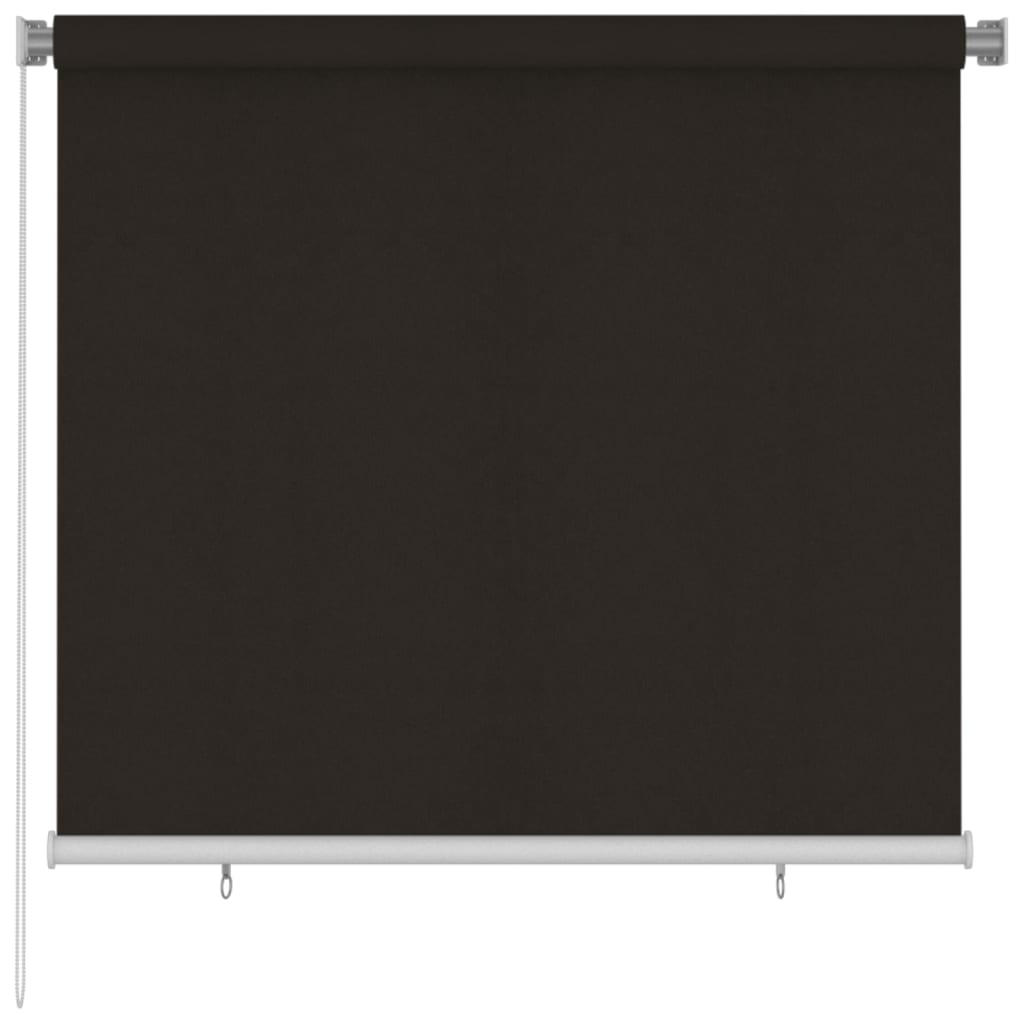 vidaXL barna kültéri HDPE roló 160 x 140 cm