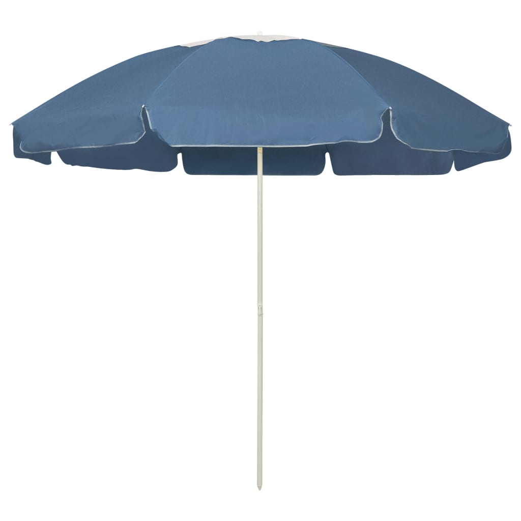 vidaXL kék strandnapernyő 240 cm