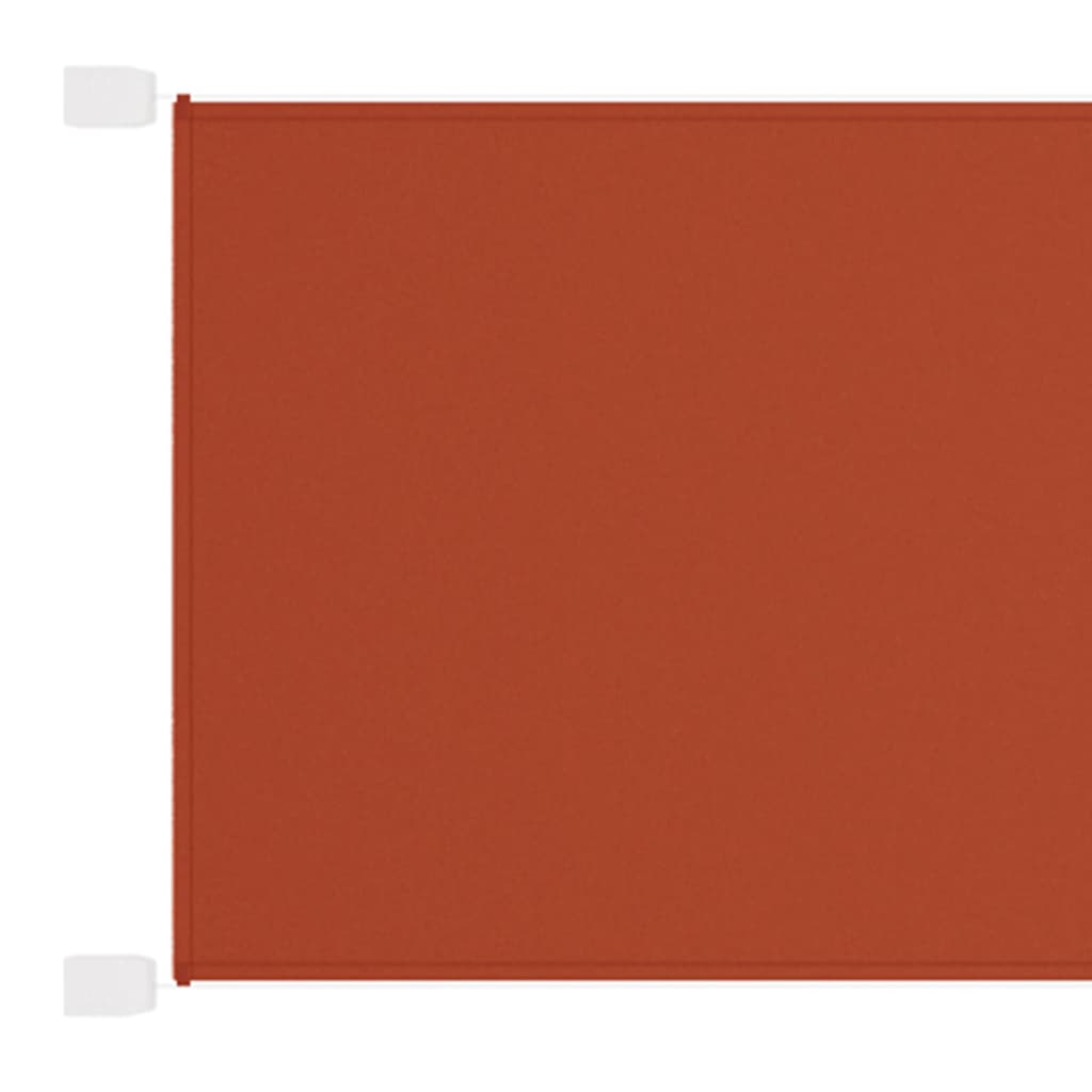 vidaXL terrakotta oxford-szövet függőleges napellenző 200x270 cm