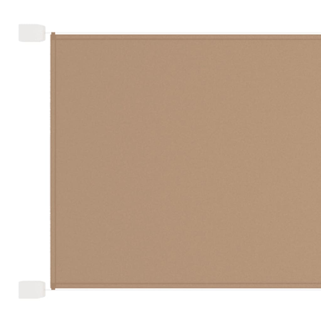 vidaXL bézs oxford-szövet függőleges napellenző 60 x 270 cm