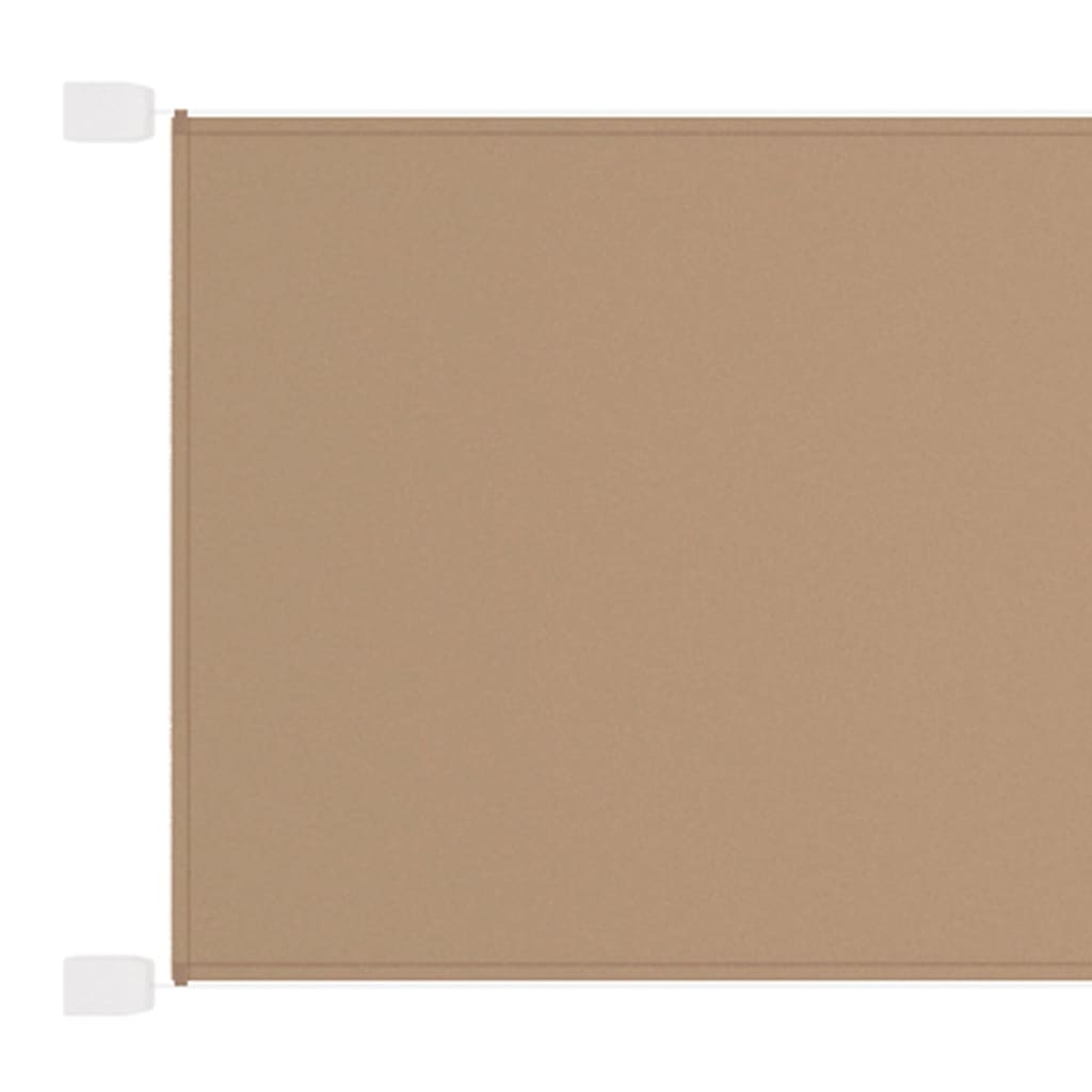 vidaXL bézs oxford-szövet függőleges napellenző 250 x 420 cm