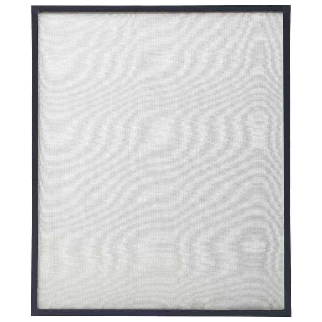 vidaXL antracitszürke ablakszúnyogháló 80 x 100 cm