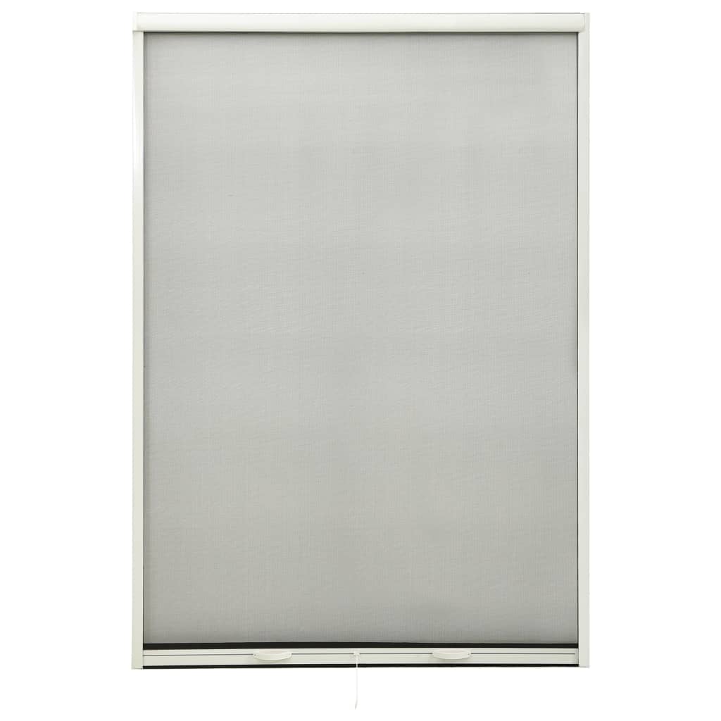 vidaXL fehér lehúzható ablakszúnyogháló 110 x 170 cm