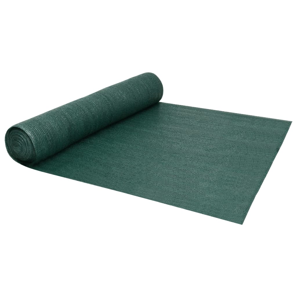 vidaXL zöld HDPE belátásgátló háló 1 x 25 m 195 g/m²
