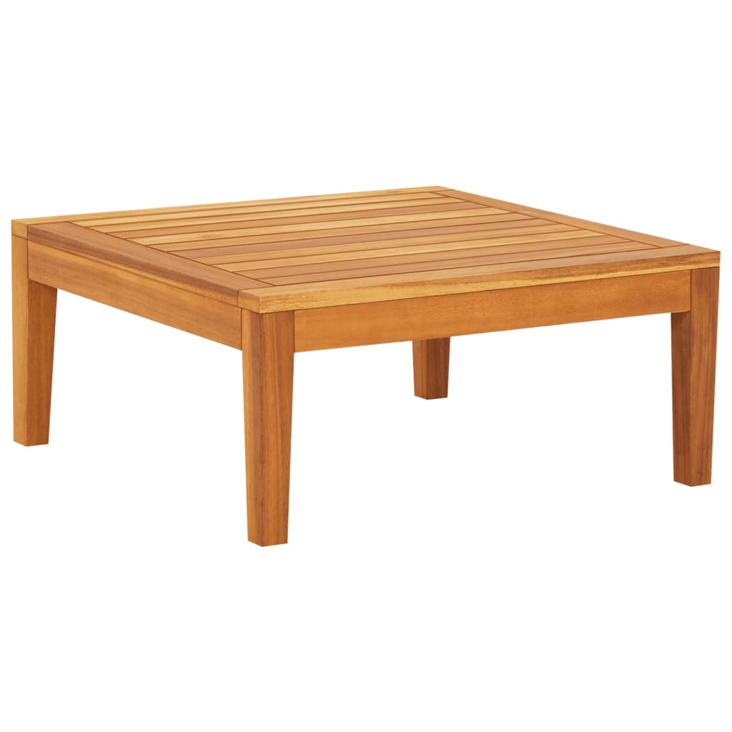 vidaXL tömör akácfa kerti asztal 64 x 64 x 29 cm