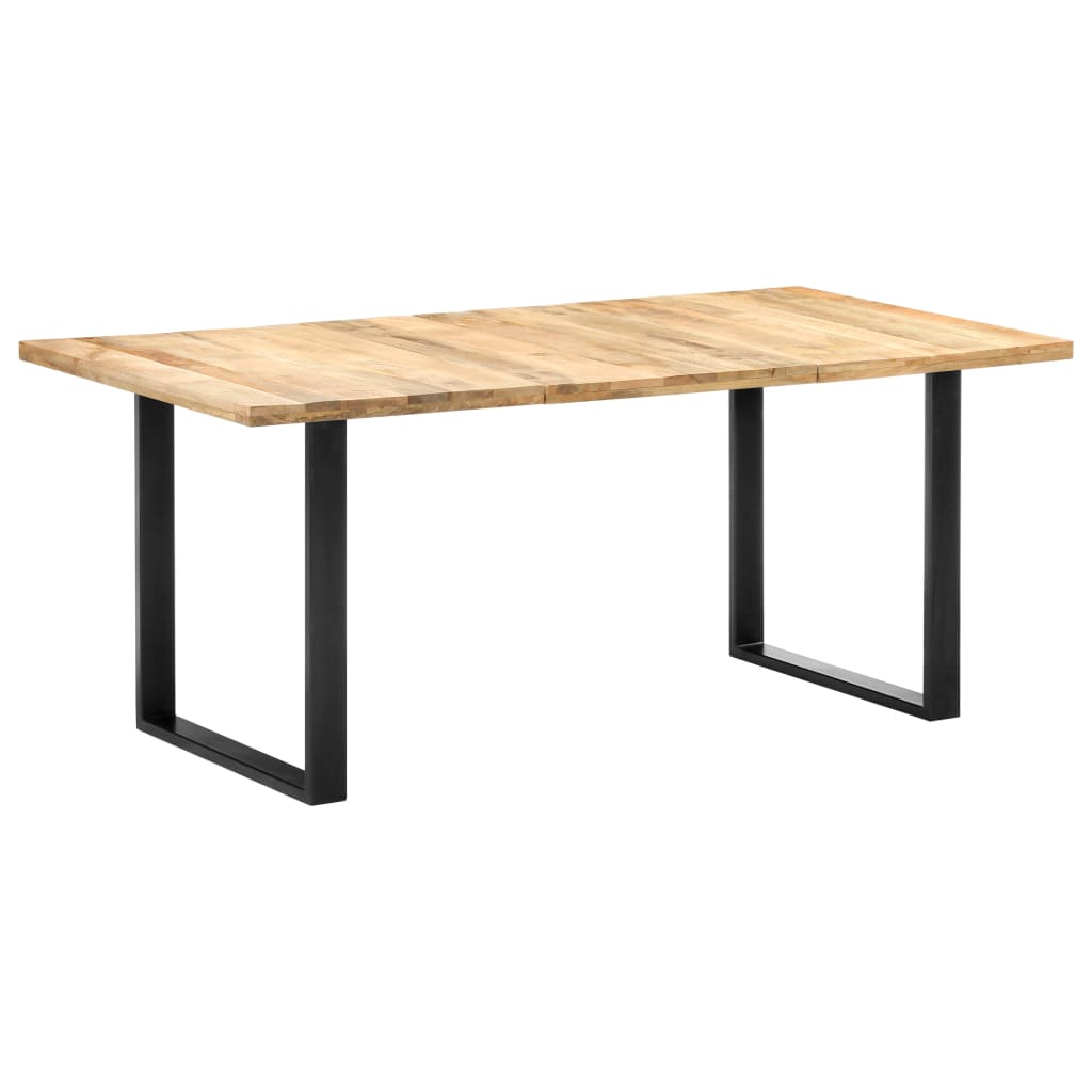 vidaXL tömör mangófa étkezőasztal 180 x 90 x 76 cm