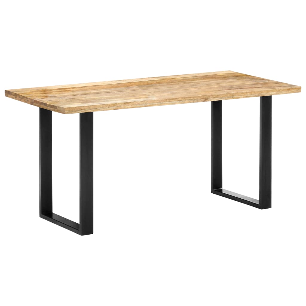 vidaXL tömör mangófa étkezőasztal 160 x 80 x 75 cm
