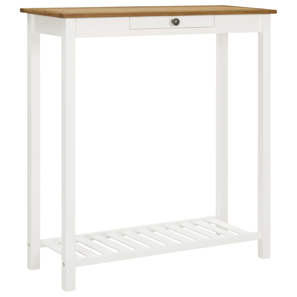 vidaXL tömör tölgyfa bárasztal 100 x 40 x 110 cm