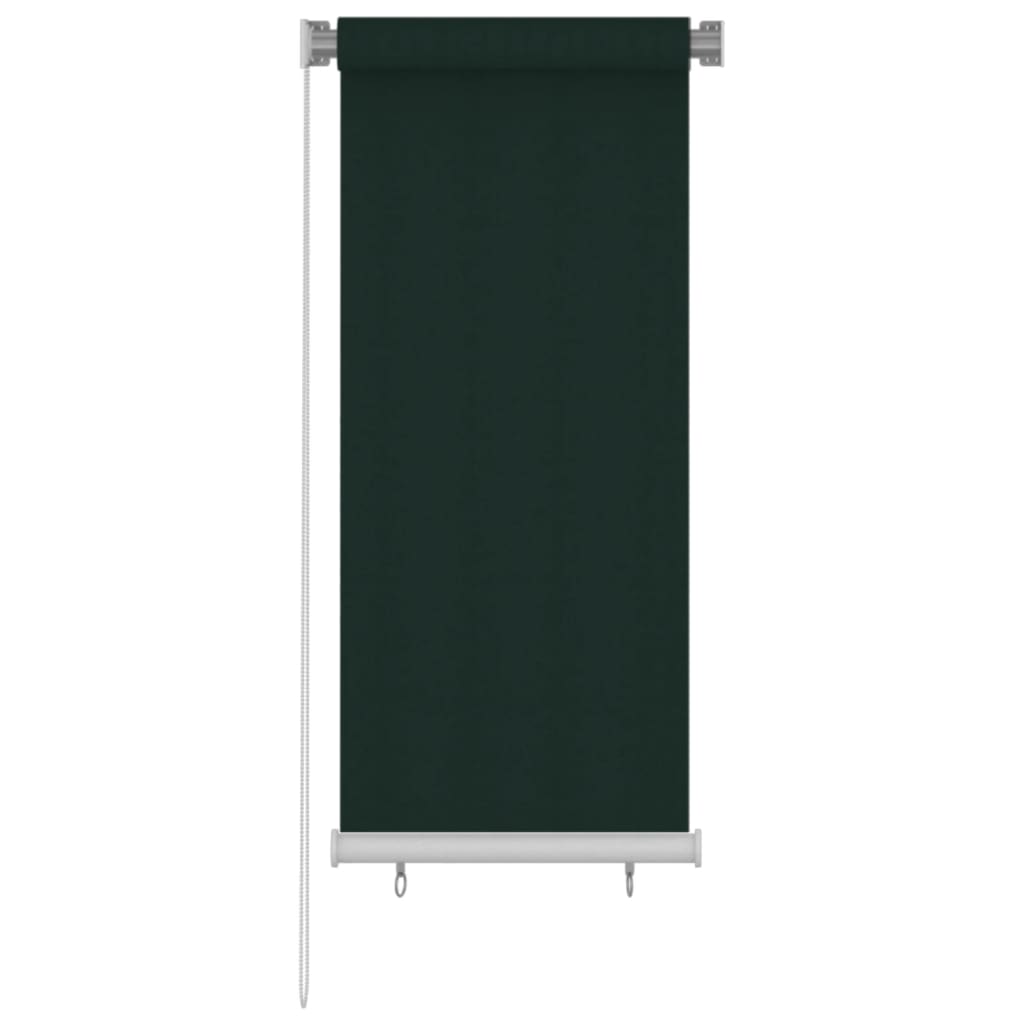 vidaXL sötétzöld kültéri HDPE roló 60 x 140 cm