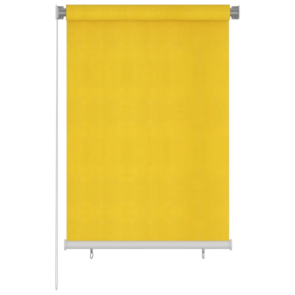 vidaXL sárga kültéri HDPE roló 100 x 140 cm