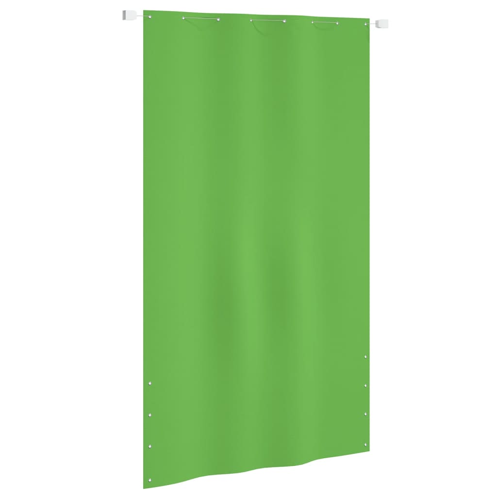 vidaXL világoszöld oxford-szövet erkélyparaván 140 x 240 cm