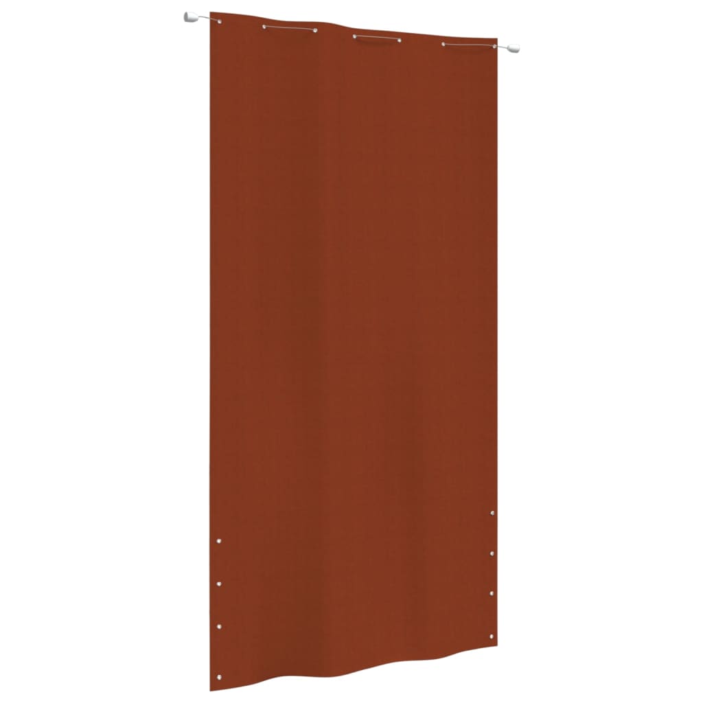 vidaXL terrakotta oxford-szövet erkélyparaván 140 x 240 cm