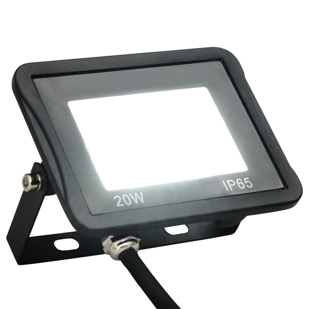 vidaXL hideg fehér fényű LED reflektor 20 W