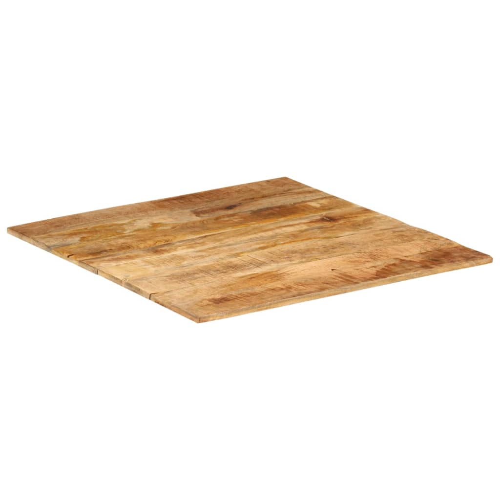 vidaXL tömör mangófa asztallap 15-16 mm 80x80 cm