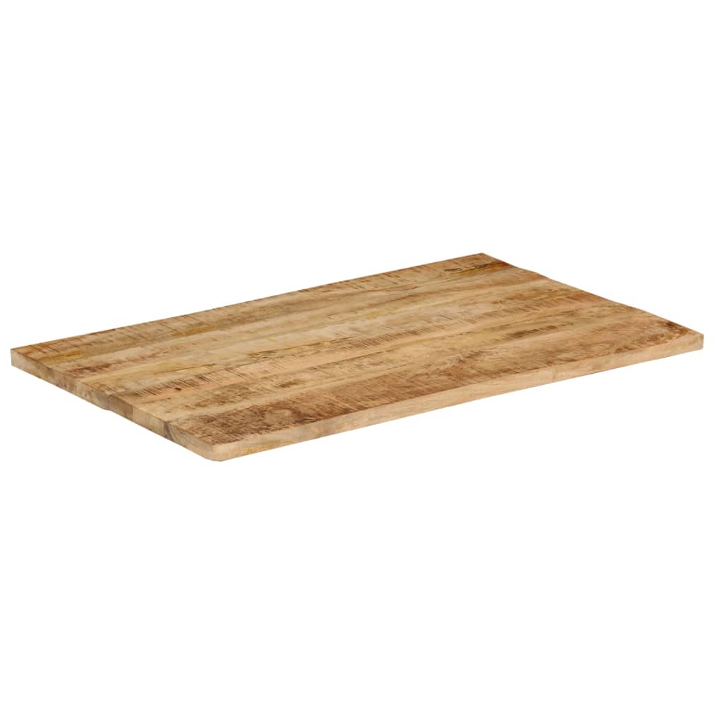 vidaXL tömör mangófa asztallap 25-27 mm 100 x 60 cm